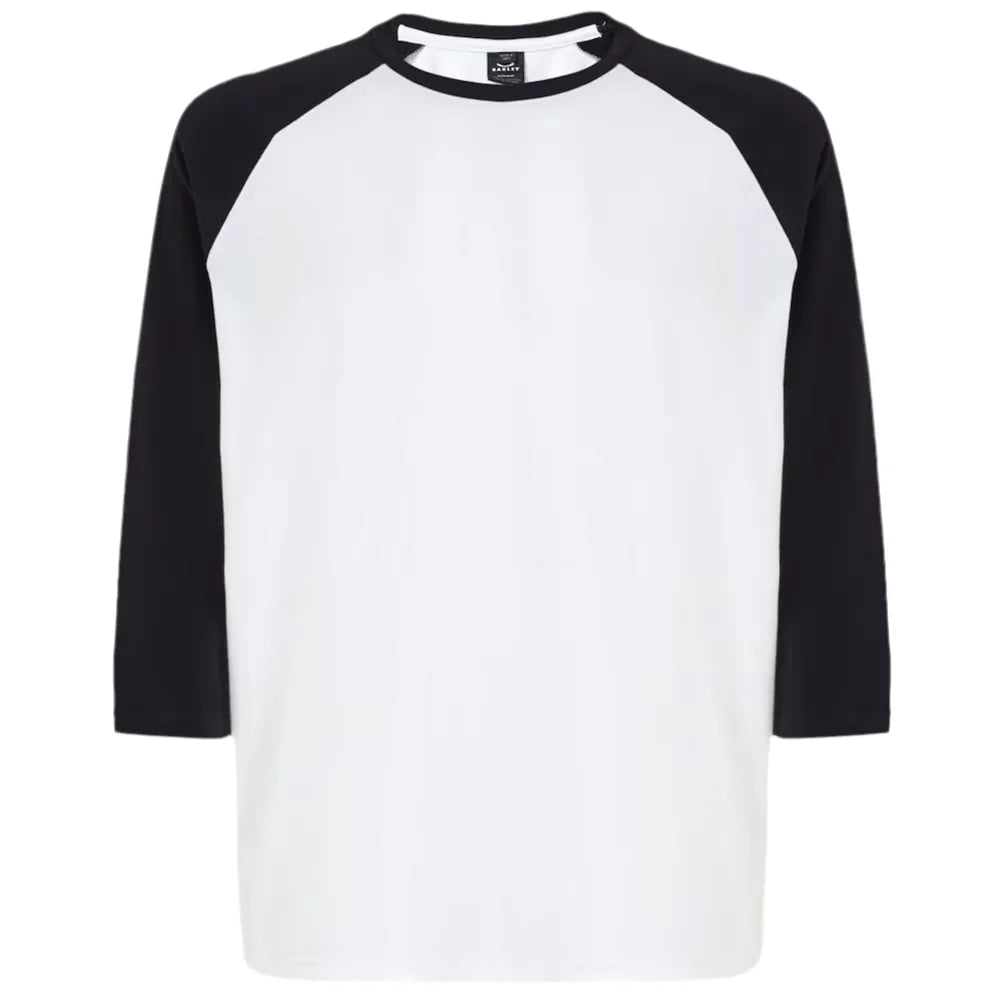 T-shirt Raglan Oakley 'Relax' - Ivoire/Noir