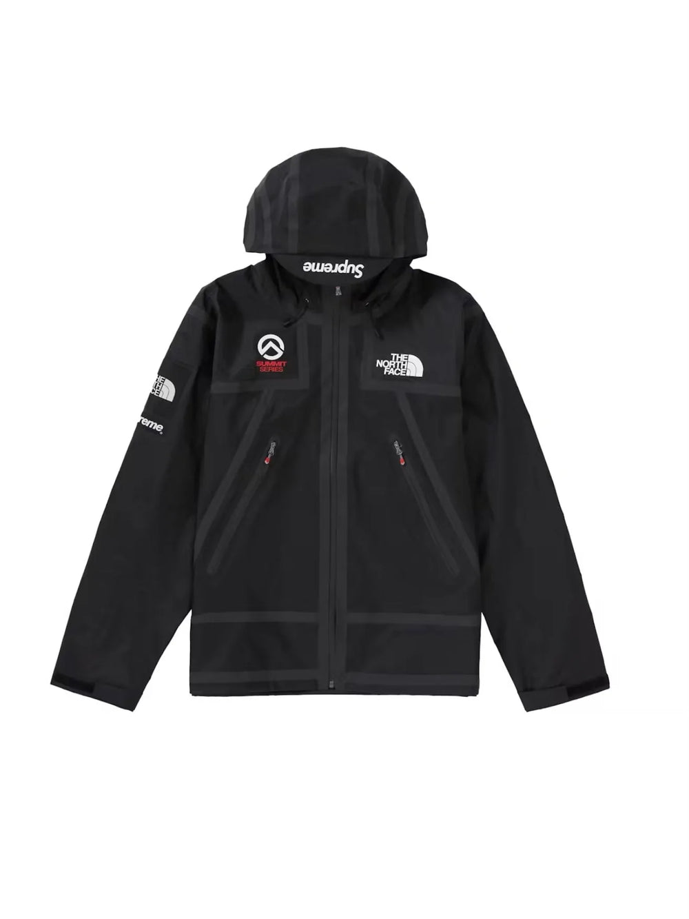 Veste Supreme x The North Face 'Summit Series' à coutures extérieures - Noir