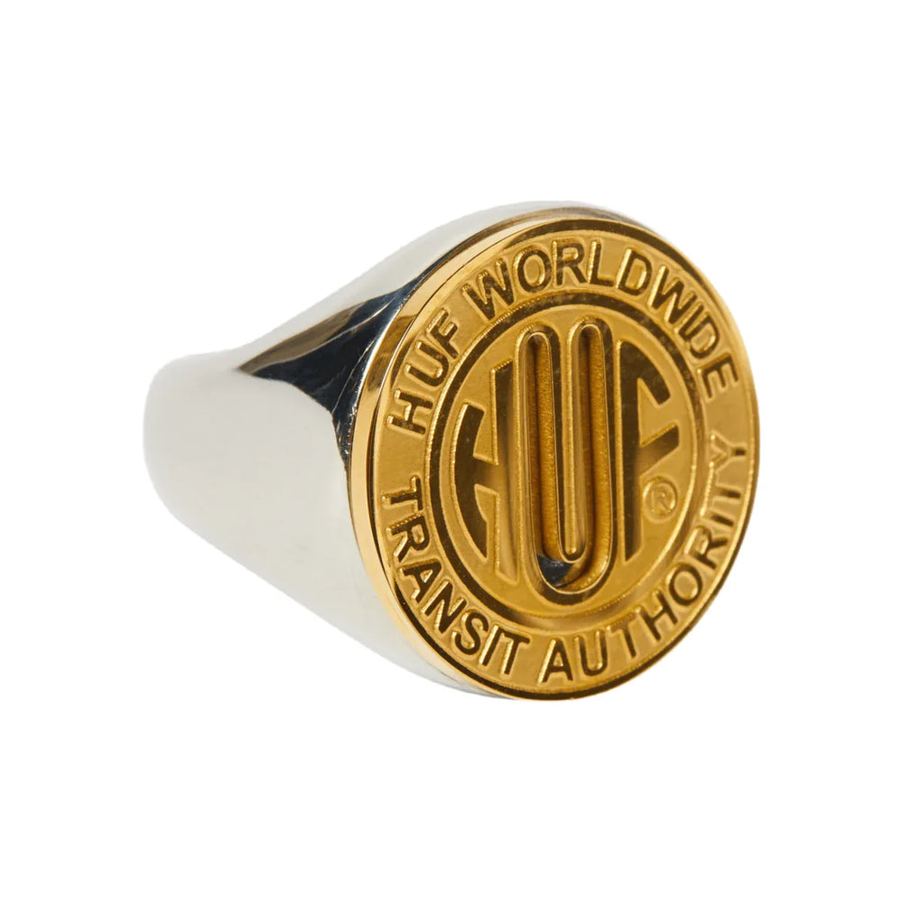Bague 'Token Signet' HUF - Or/Argent