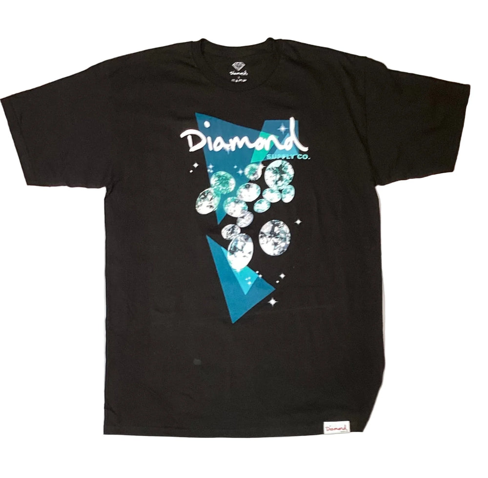 T-shirt 'Shinning Jewels' de Diamond Supply Co. - Noir