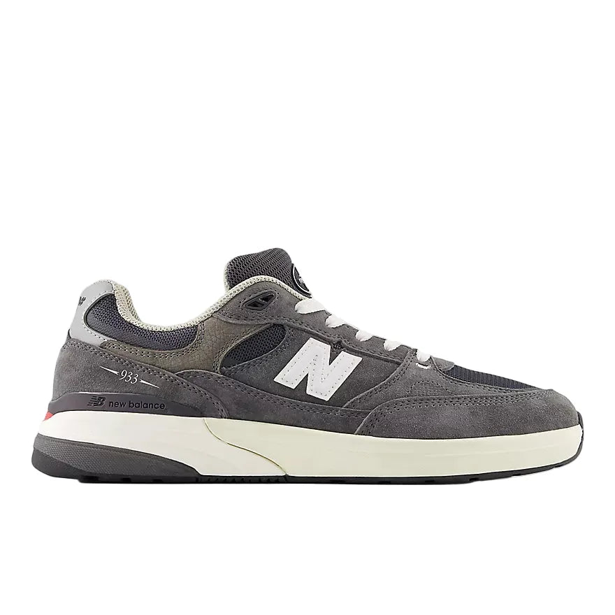 Nouvelles Chaussures New Balance Numeric 'Reynolds 933GDY' - Gris/Blanc