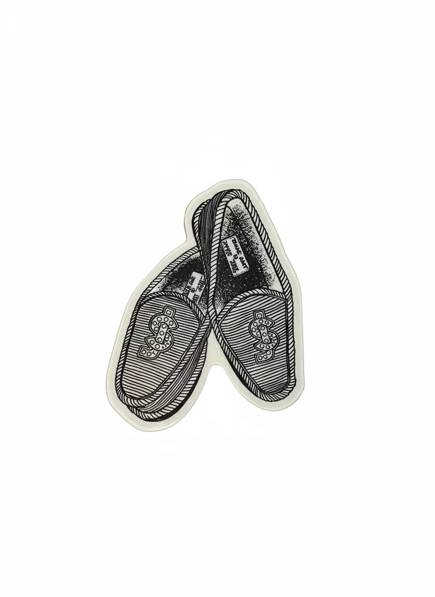 Autocollant Shake Junt 'Loafers' - Noir