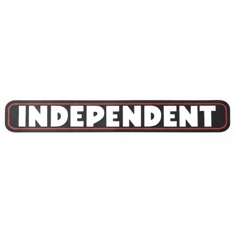 Autocollant 'Bar Logo' Independent - Noir