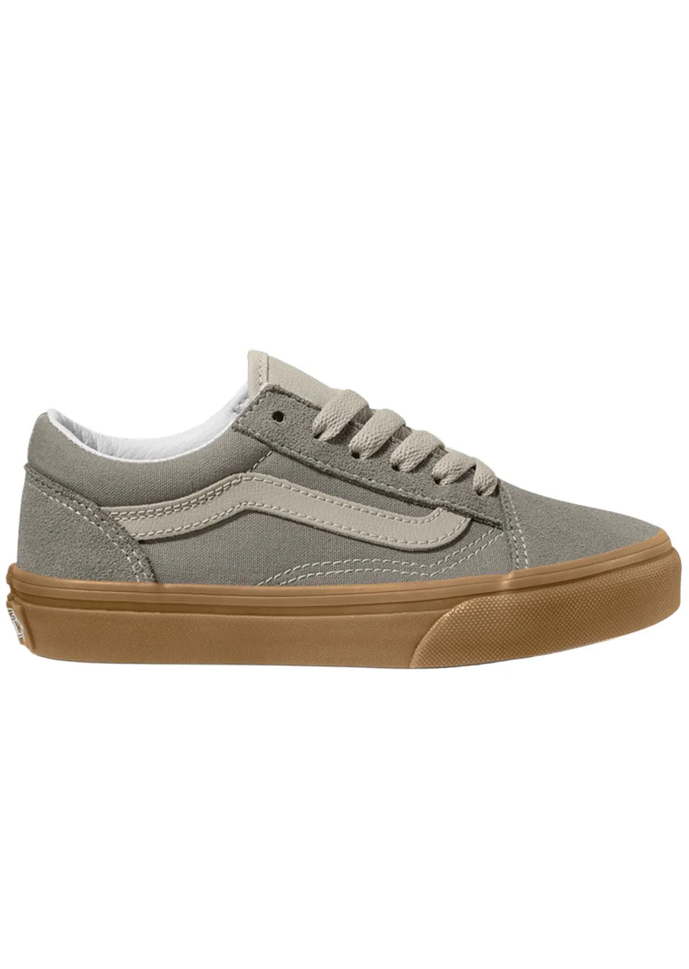 Chaussures Vans 'Old Skool' - Gris Bloc Neutre/Gum (ENFANTS)