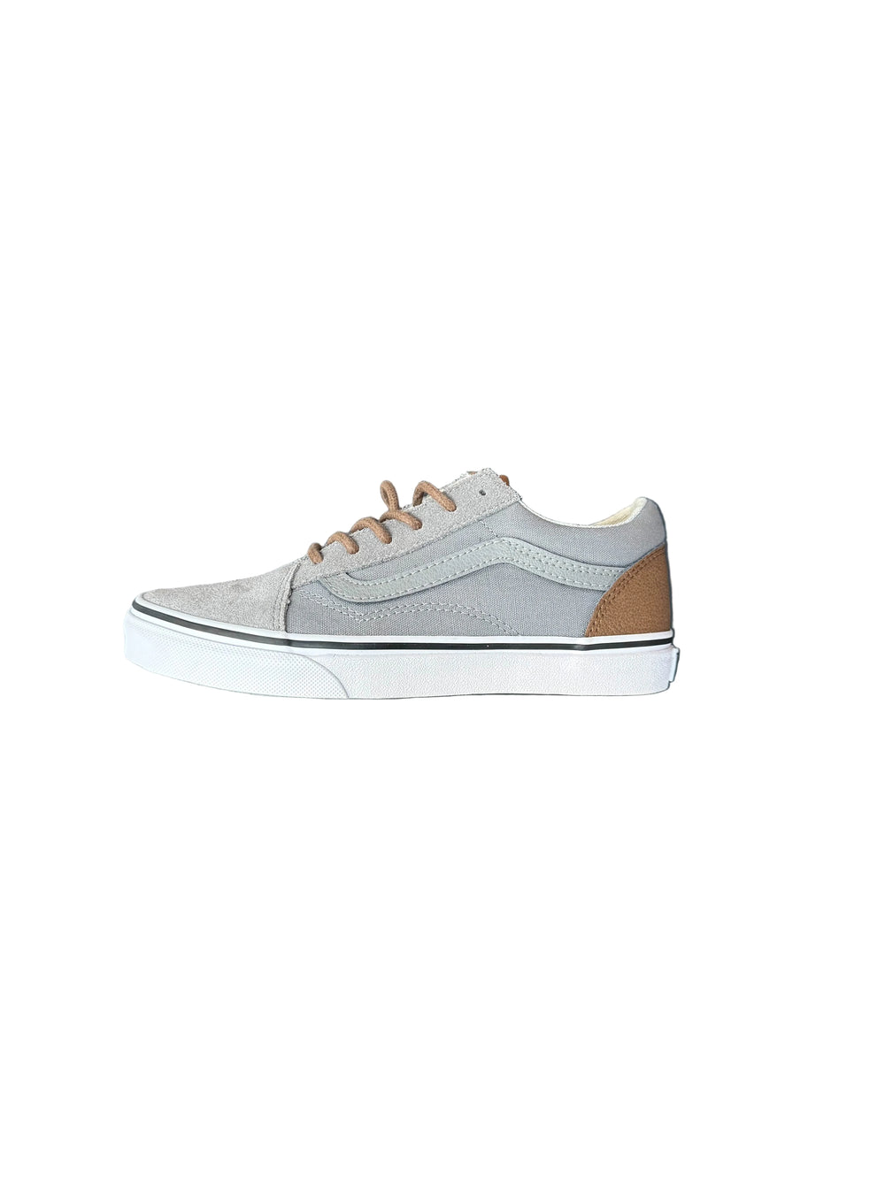 Chaussures Vans 'Old Skool' - (C&L) Gris givre/Den d'acide (ENFANTS)