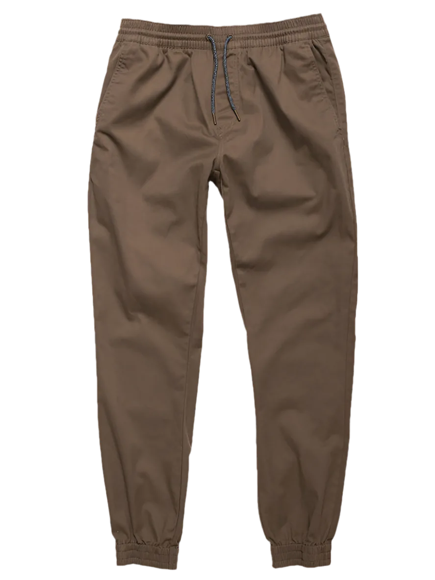 Volcom 'Frickin' Slim Jogger - Mushroom (KIDS)
