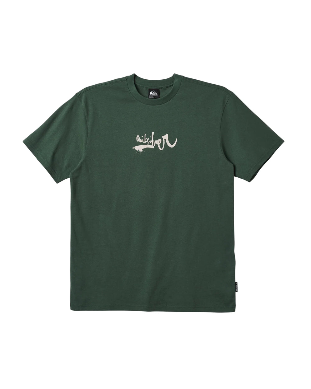 T-shirt Quiksilver 'Impaired Moe' - Vert Forêt