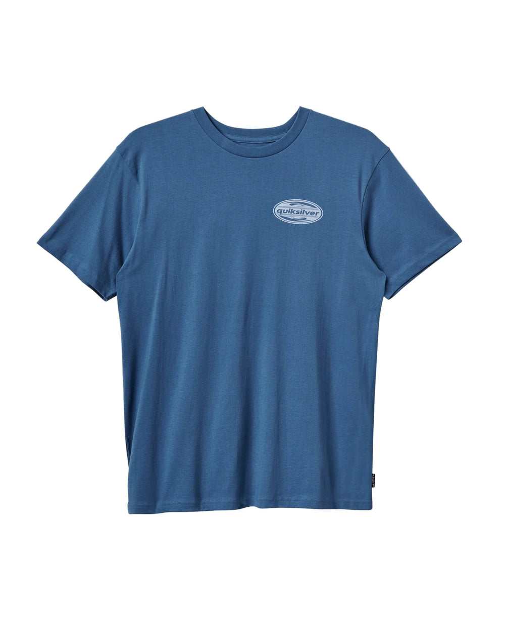 Quiksilver '2000’s Boarding Logo' T-shirt - Bleu Copen