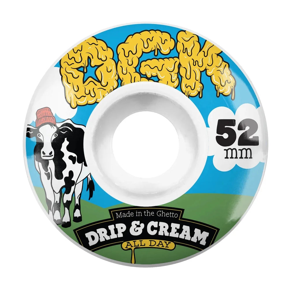 Roues DGK 'Drip & Cream' 101A 51mm - Multicolore