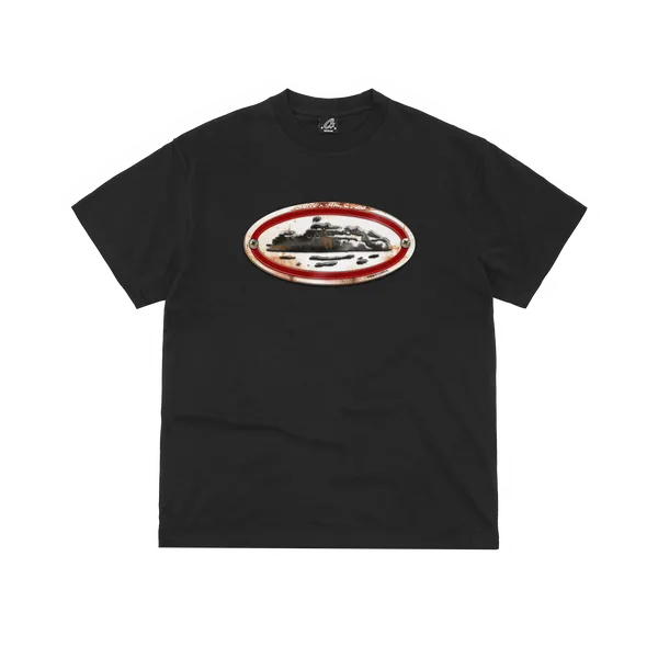 T-shirt 'Rusty' Corteiz - Noir