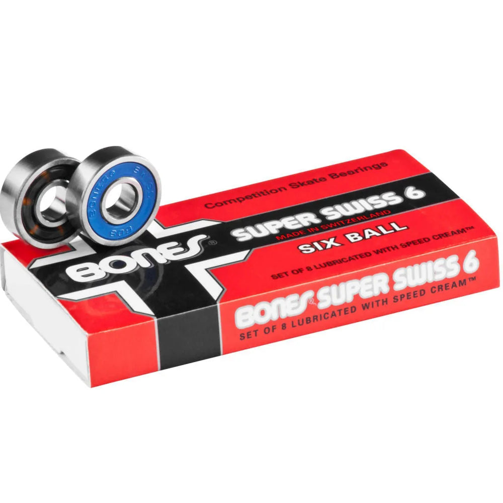 Bones 'Super Swiss 6' Competition Skate Bearings -