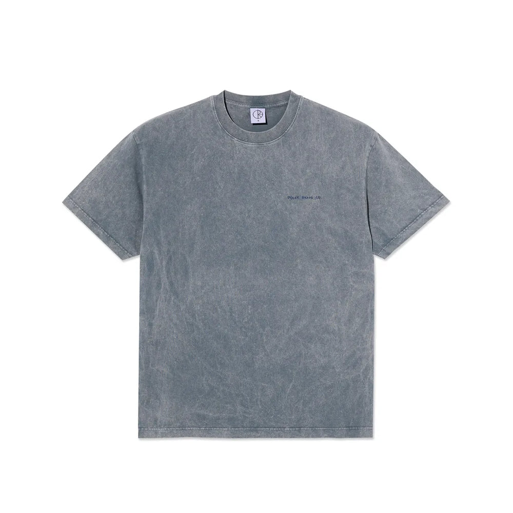 Polar Skate Co. x Themselves T-shirt 'Acid' - Gris