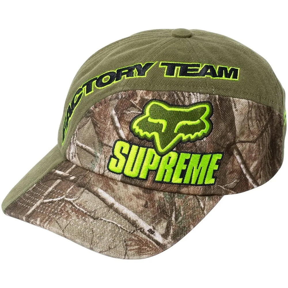 Supreme x Fox Racing 6-Panel Cap - Realtree Harwoods Camo