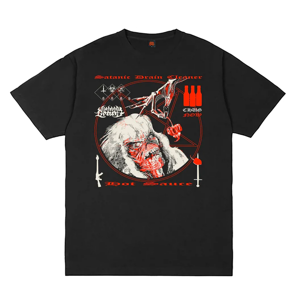 Satan’s Drano 'Tweaker Eddie' Tee - Black