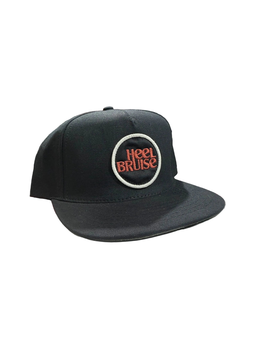 Heel Bruise 'Logo' Snapback Cap - Black/Red
