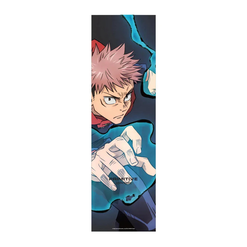 Primitif x Jujutsu Kaisen 'Yuji Itadori' Feuilles de Grip - Noir