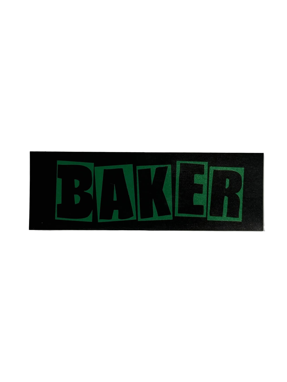 Autocollant "Box Logo" Baker - Vert/Noir