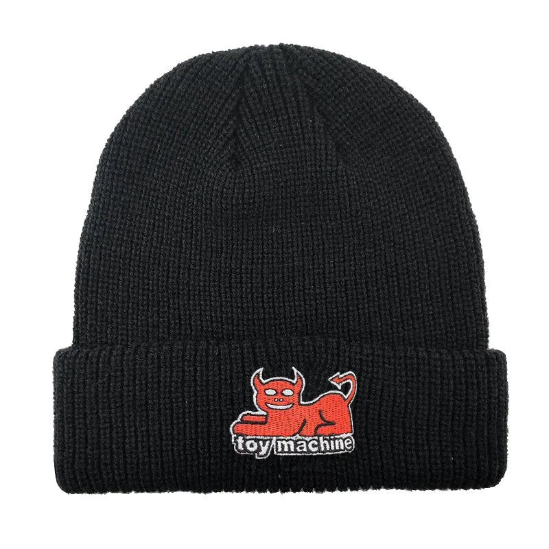 Tuque 'Devil Cat' Toy Machine - Noir