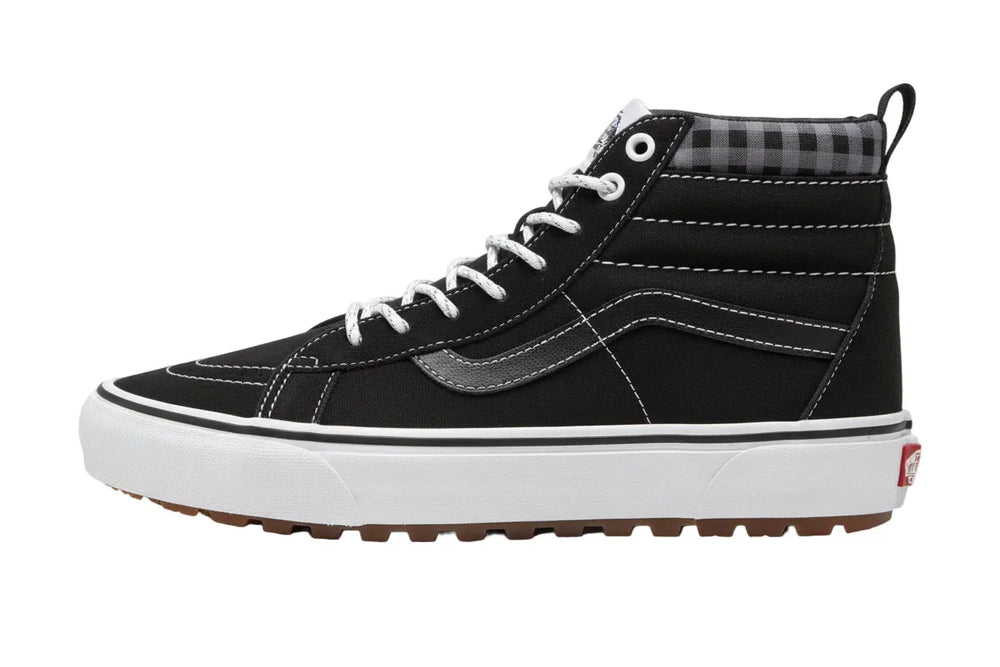 Bottes d'hiver Vans 'SK8-HI MTE-1' - Carreaux Gris/Blanc (pour femmes)
