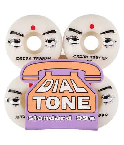 Dial Tone x Jordan Trahan 'Third Eye' 99A Standard Wheels 54MM - White