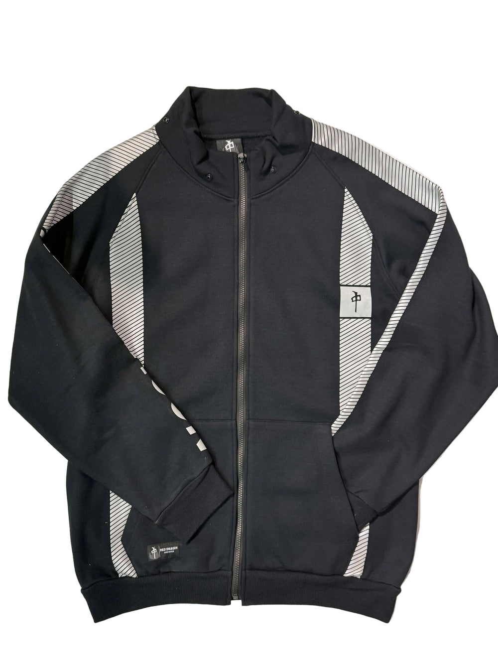 Red Dragon Reflective Jacket - Black