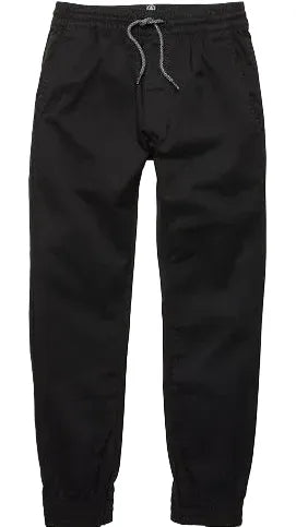 Volcom 'Frickin' Jogger Pants - Black (KIDS)