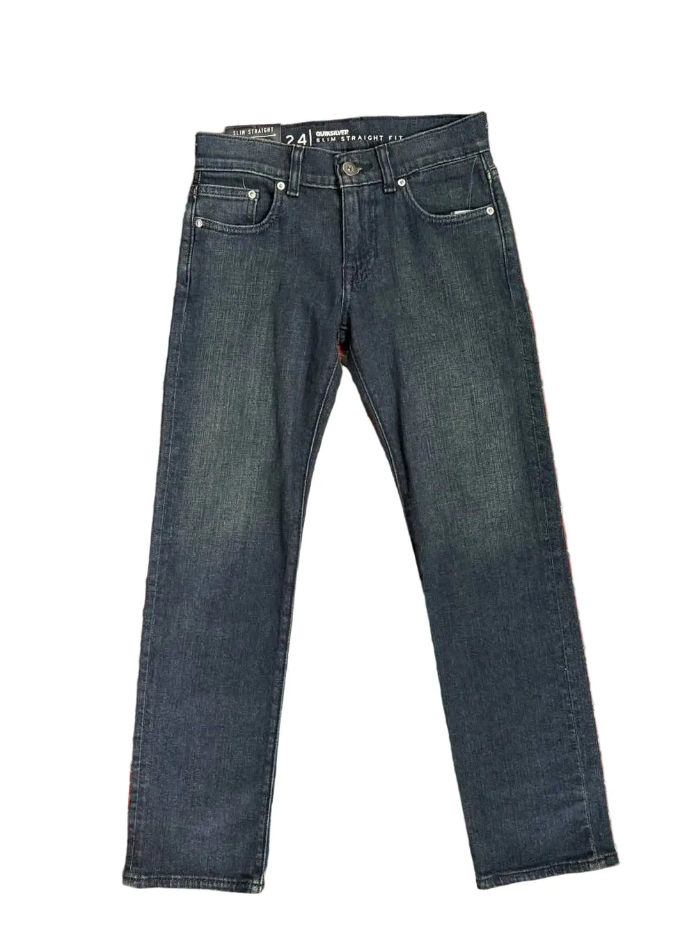 Quiksilver 'Distortion' Slim Straight Jeans - Blue (KIDS)