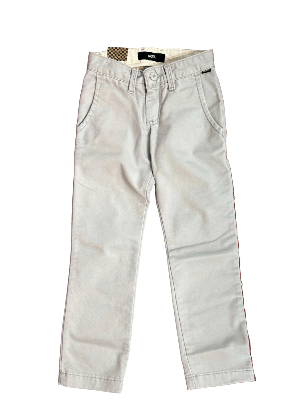 Vans 'Authentic' Chino Pants - Light Grey (KIDS)