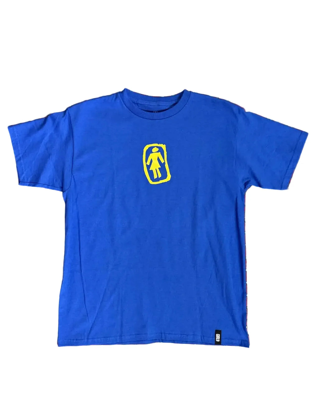 Girl Skateboards 'OG Logo' tee - Blue (KIDS)