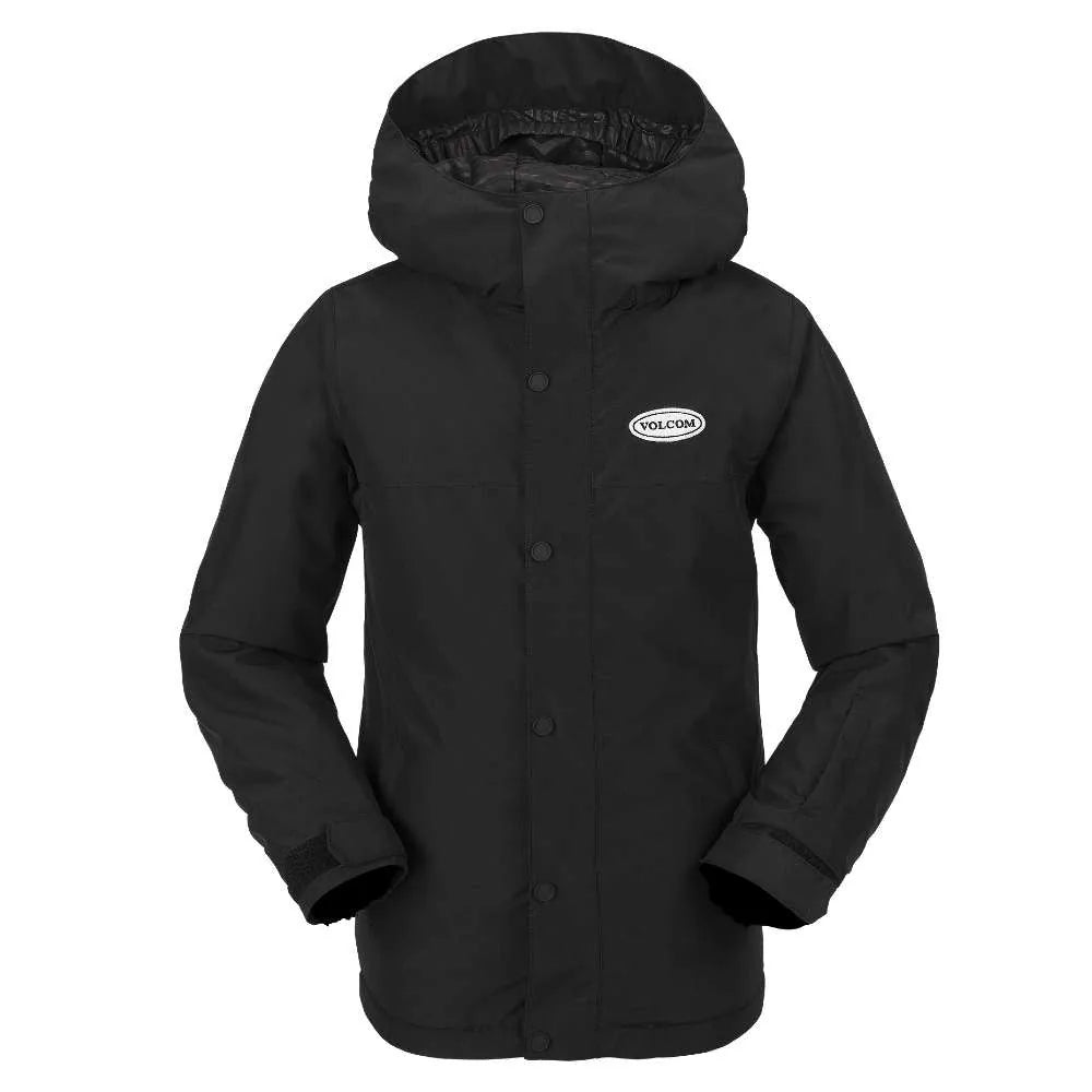 Volcom 'Stone.91' Insulated Winter Jacket - Black (KIDS)