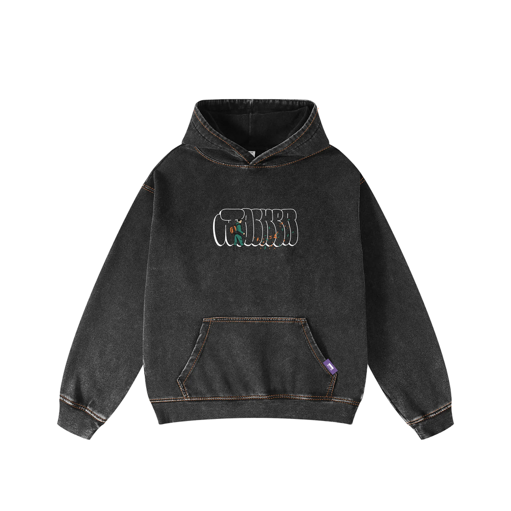 Jacker 'Landscaper' Hoodie - Black