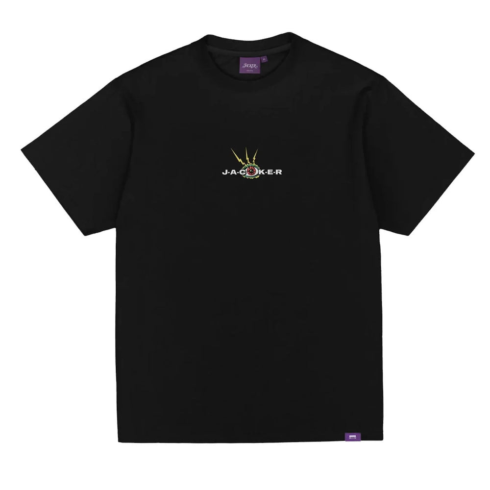 Jacker 'Paranoid' Tee - Black