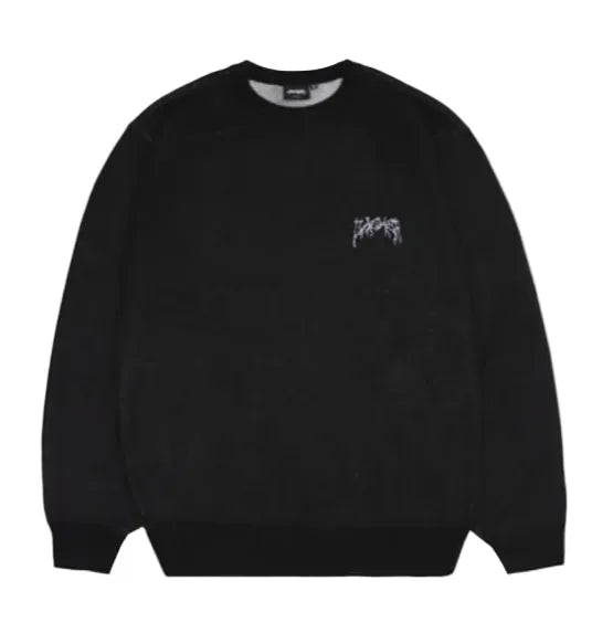 Jacker 'Skeleton' Knit Sweater - Black