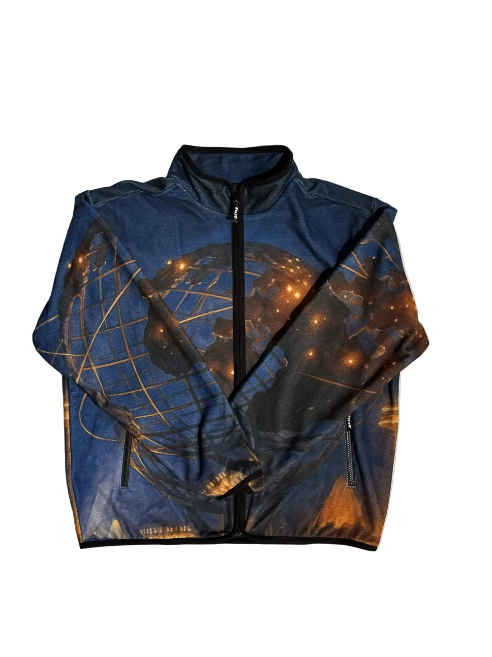 Veste en molleton polaire 'Flushing' de HUF - Multicolore
