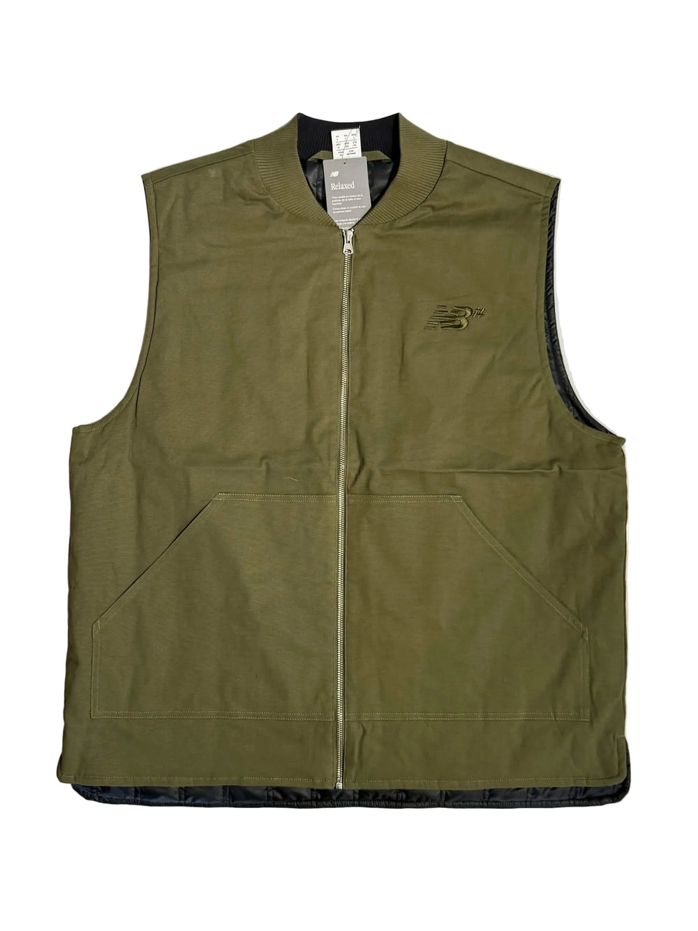 New Balance Numeric Canvas Vest - Olive