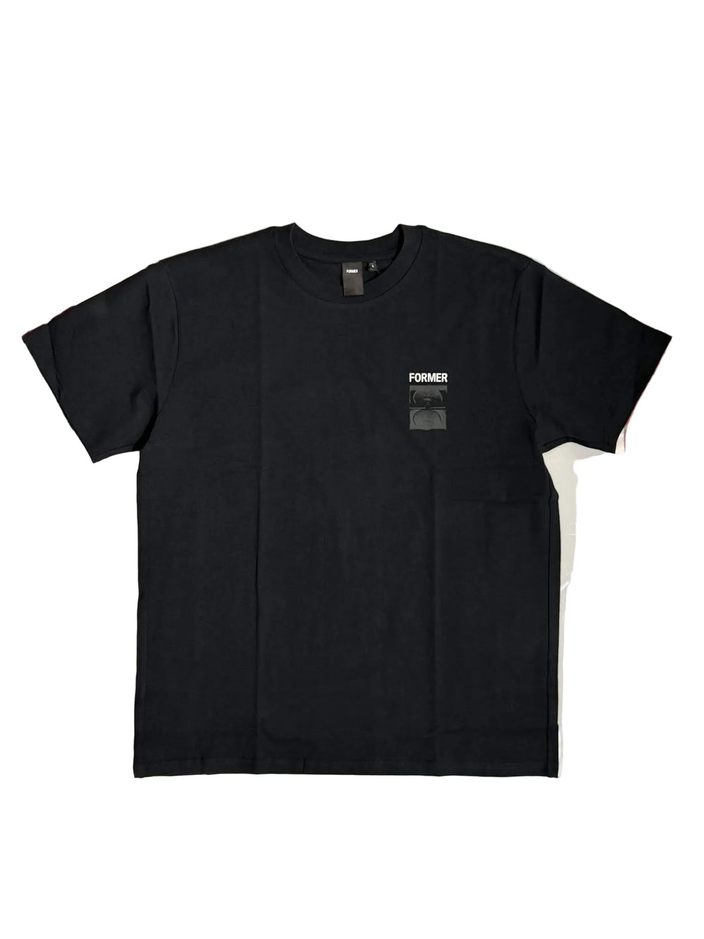 Tee 'Crux' Bicolore - Noir