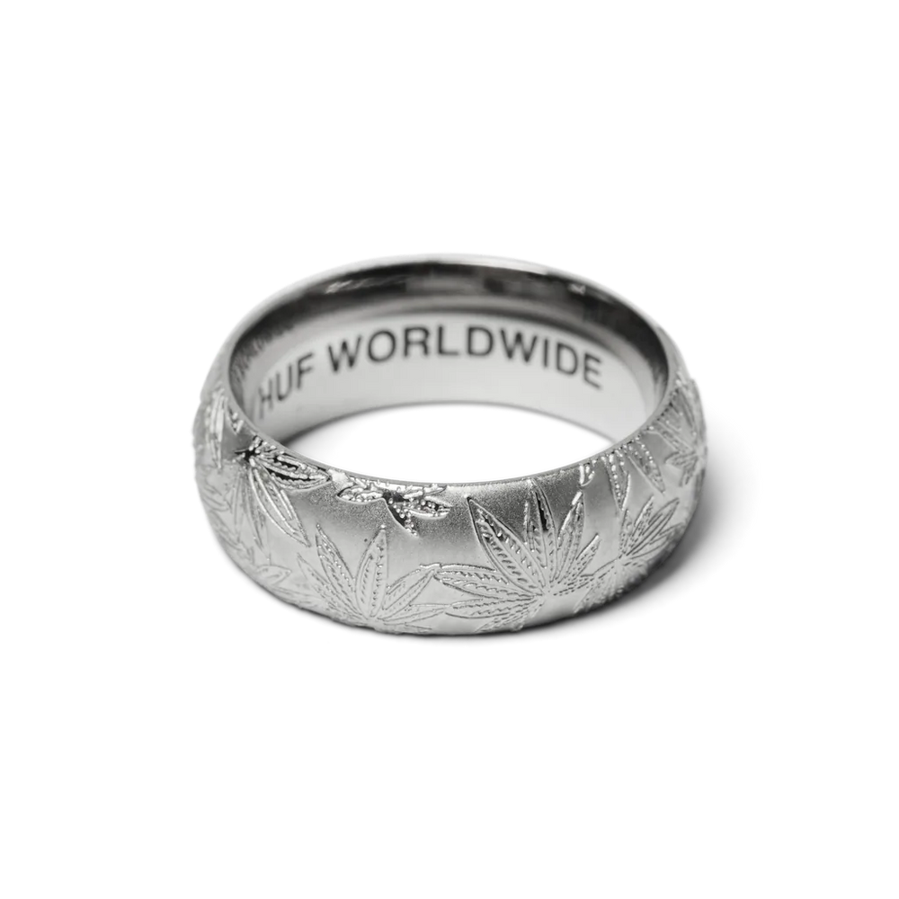 Bague HUF 'Plantlife' - Argent