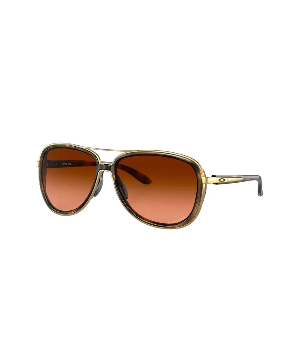 Lunettes de soleil Oakley 'Split Time' - Écaille de tortue brun
