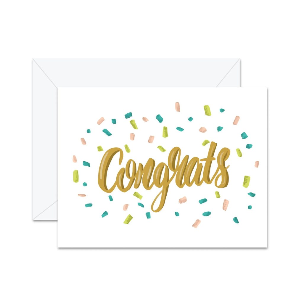 Félicitations (Confettis) - Carte de vœux