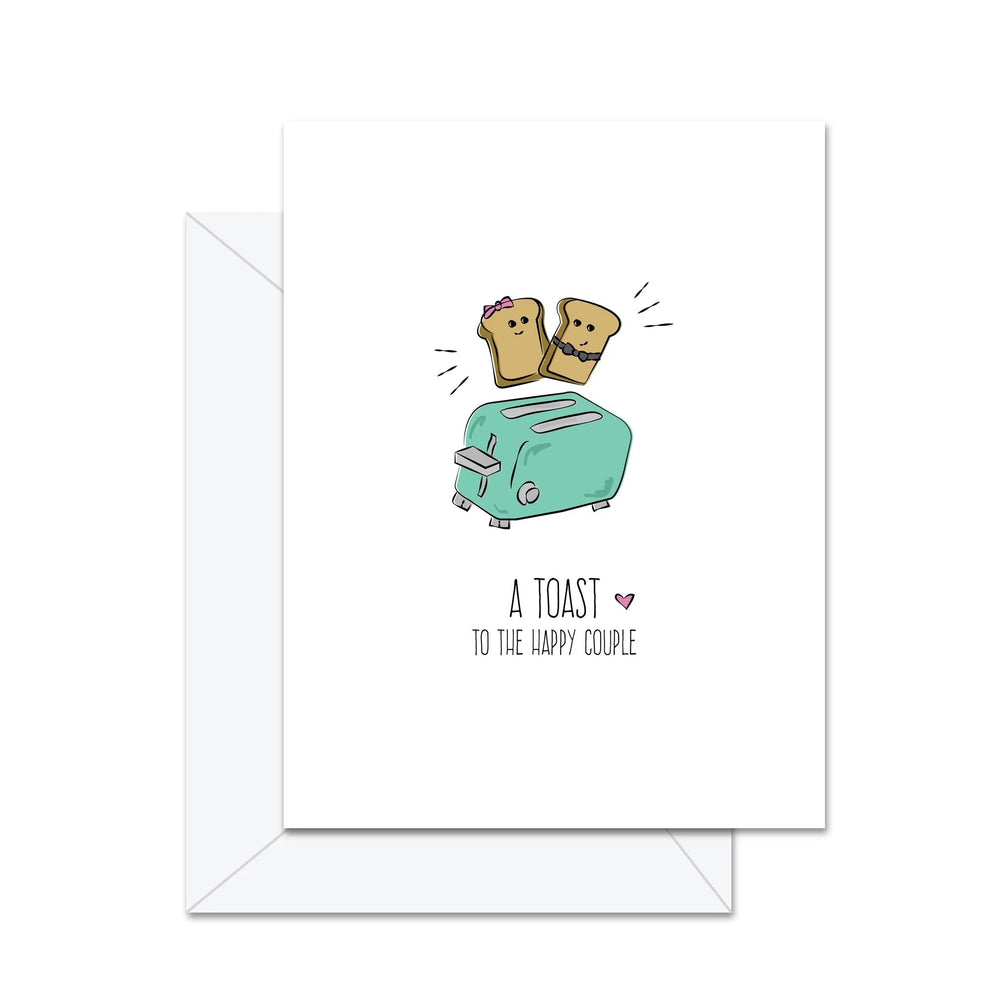 Un toast au couple heureux