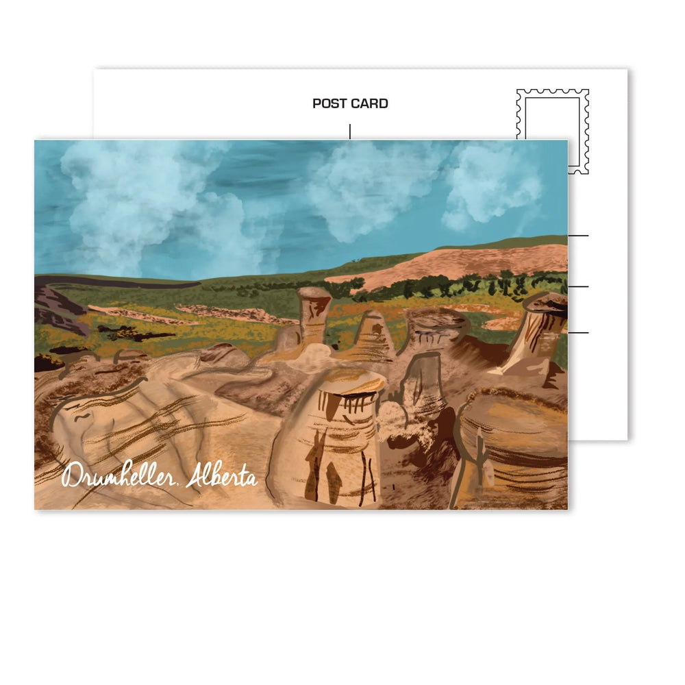 Drumheller, Alberta - Carte postale