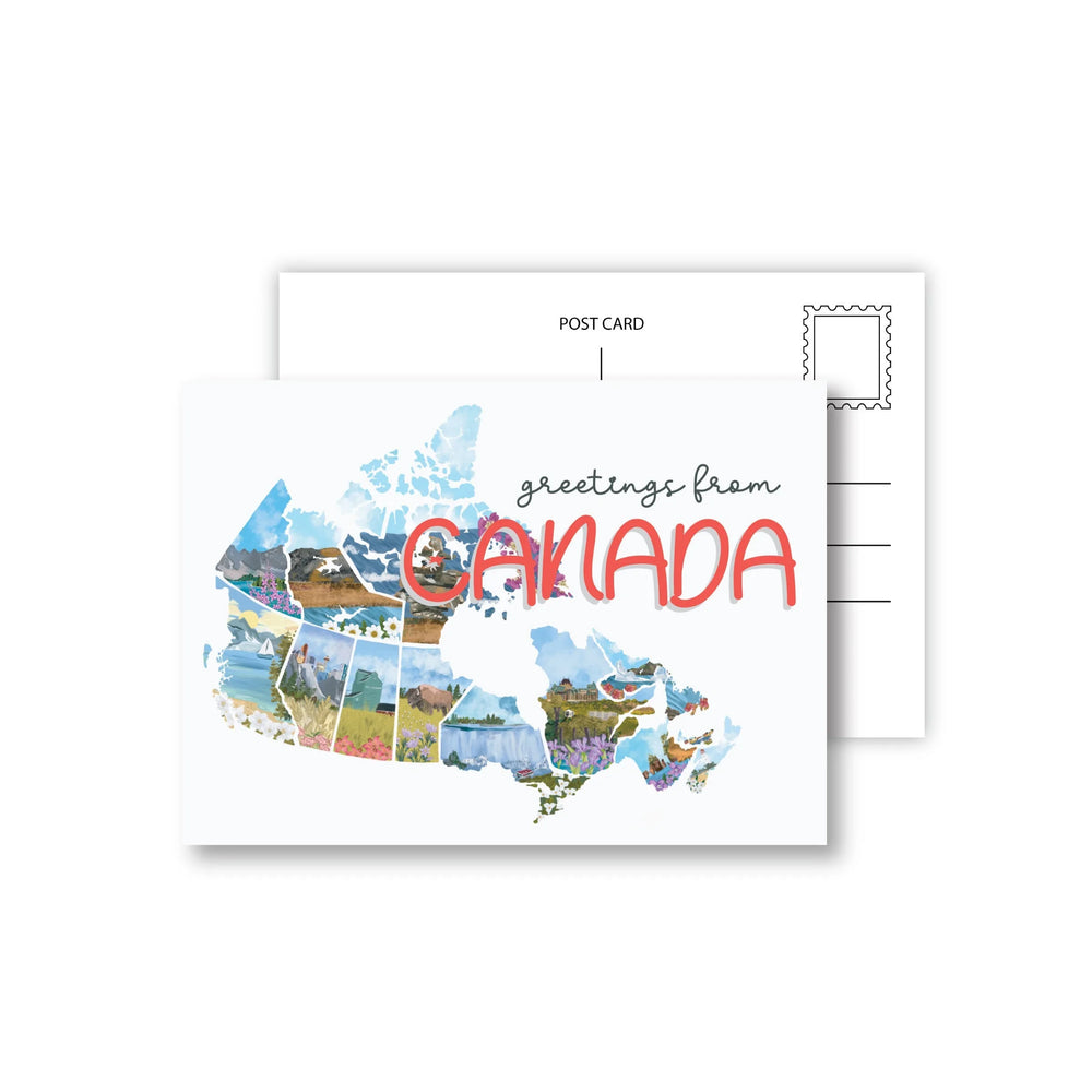 Carte postale Souvenirs du Canada
