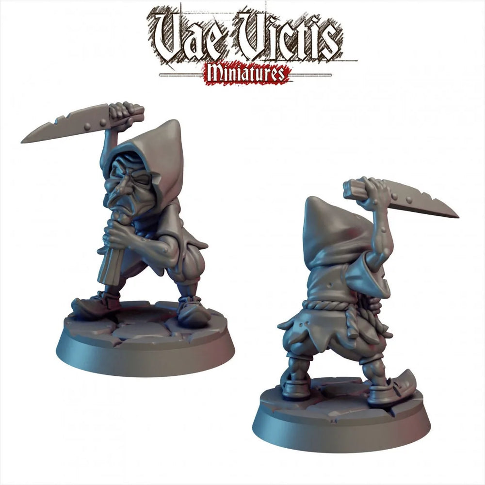 Goblin Imp Mini #2 - Vae Victis, DnD | Sombre | Gobelin | Acteur | Jester 28mm | Pathfinder | Fantaisie | Wargaming | Masque | Lugubre, Jeu de plateau, TTRPG
