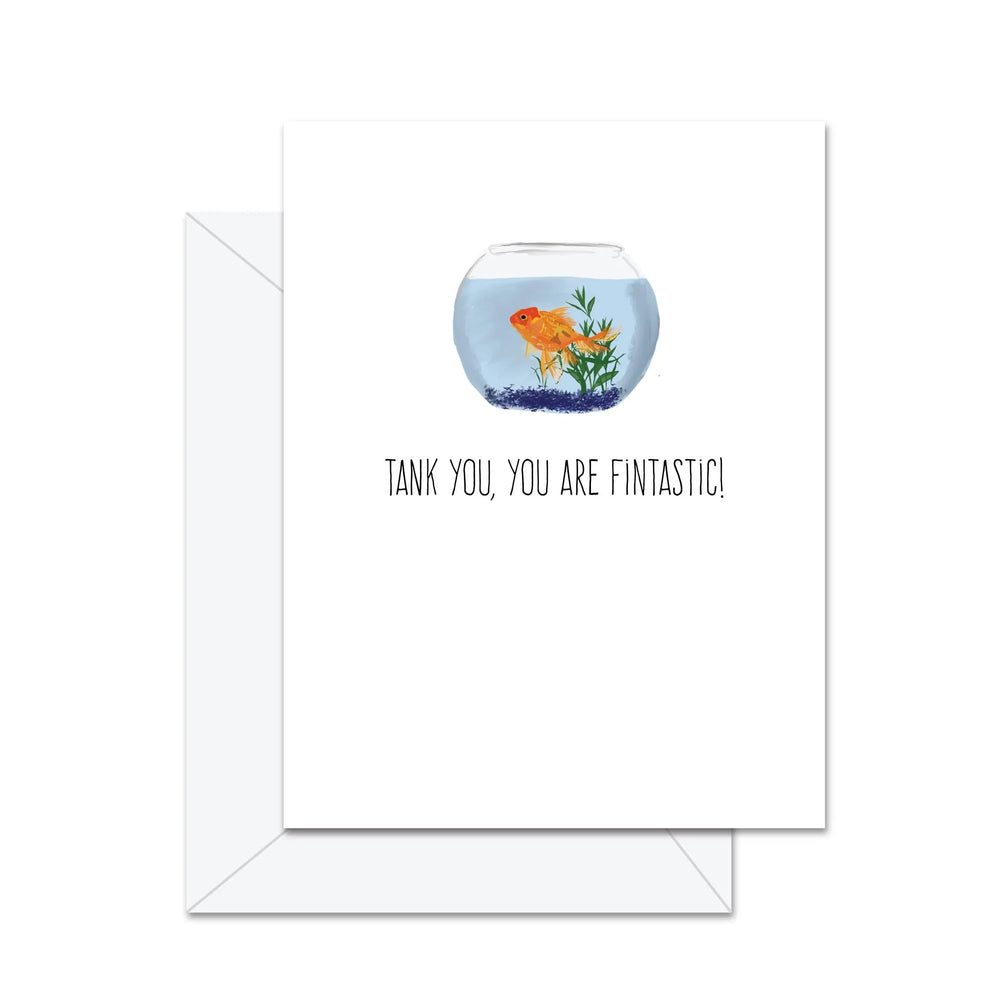 Merci, tu es Fintastique ! - Carte de vœux