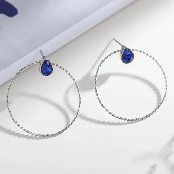 Boucles d'oreilles créoles ALLORA