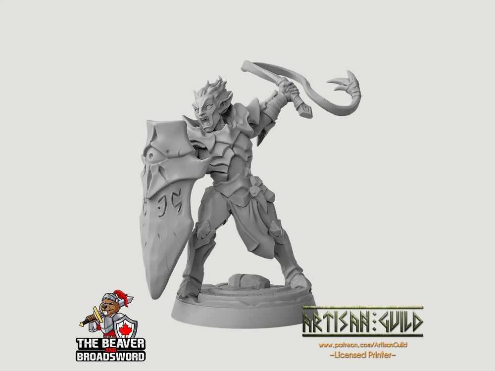 Inquisiteur Ashen Alfar A - Dungeons and Dragons | Homme | Guerrier | Paladin Clerc | Elfe Drow DnD 5e Fantasy Pathfinder 2e 5e Figurine de Table