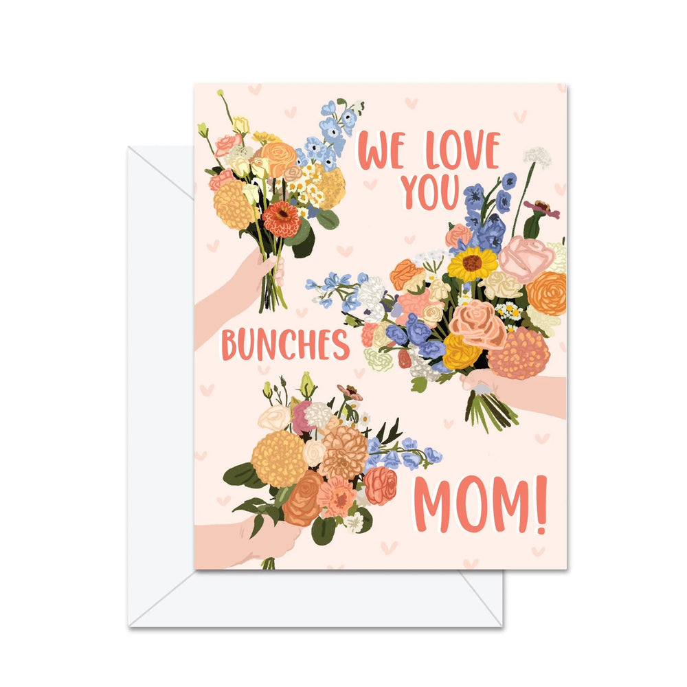 On t'aime fort Maman! - Carte de souhaits