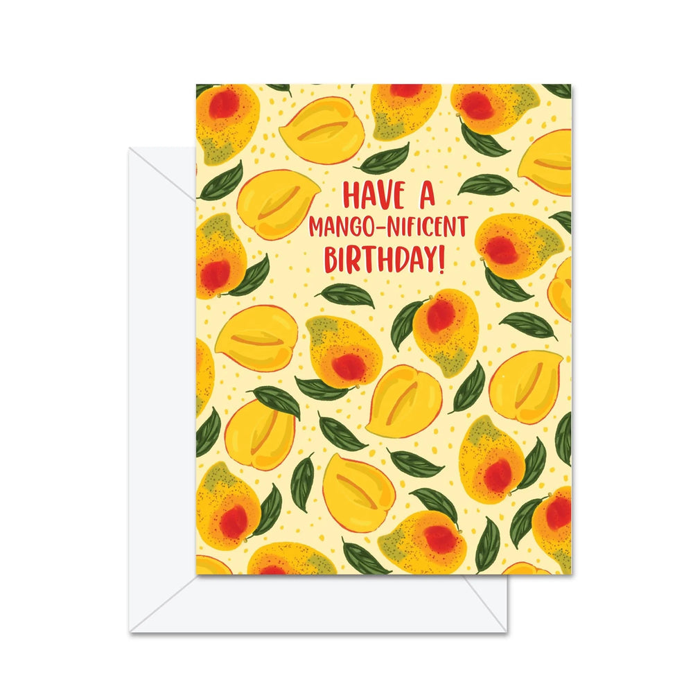 Joyeux Anniversaire à la Mangue! - Carte de Vœux
