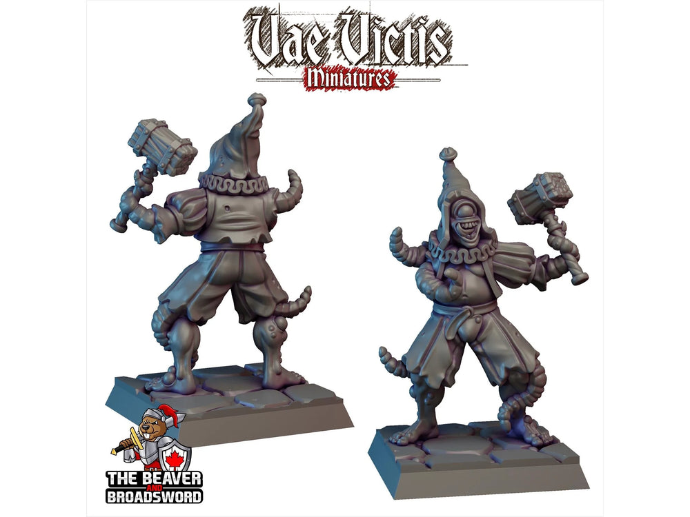 Membre de cirque corrompu E, Monstre, Fée, Mort-vivant, DnD, Fantaisie - Miniatures de table en résine de haute qualité de 28 mm 32 mm, Figurine miniature résistante