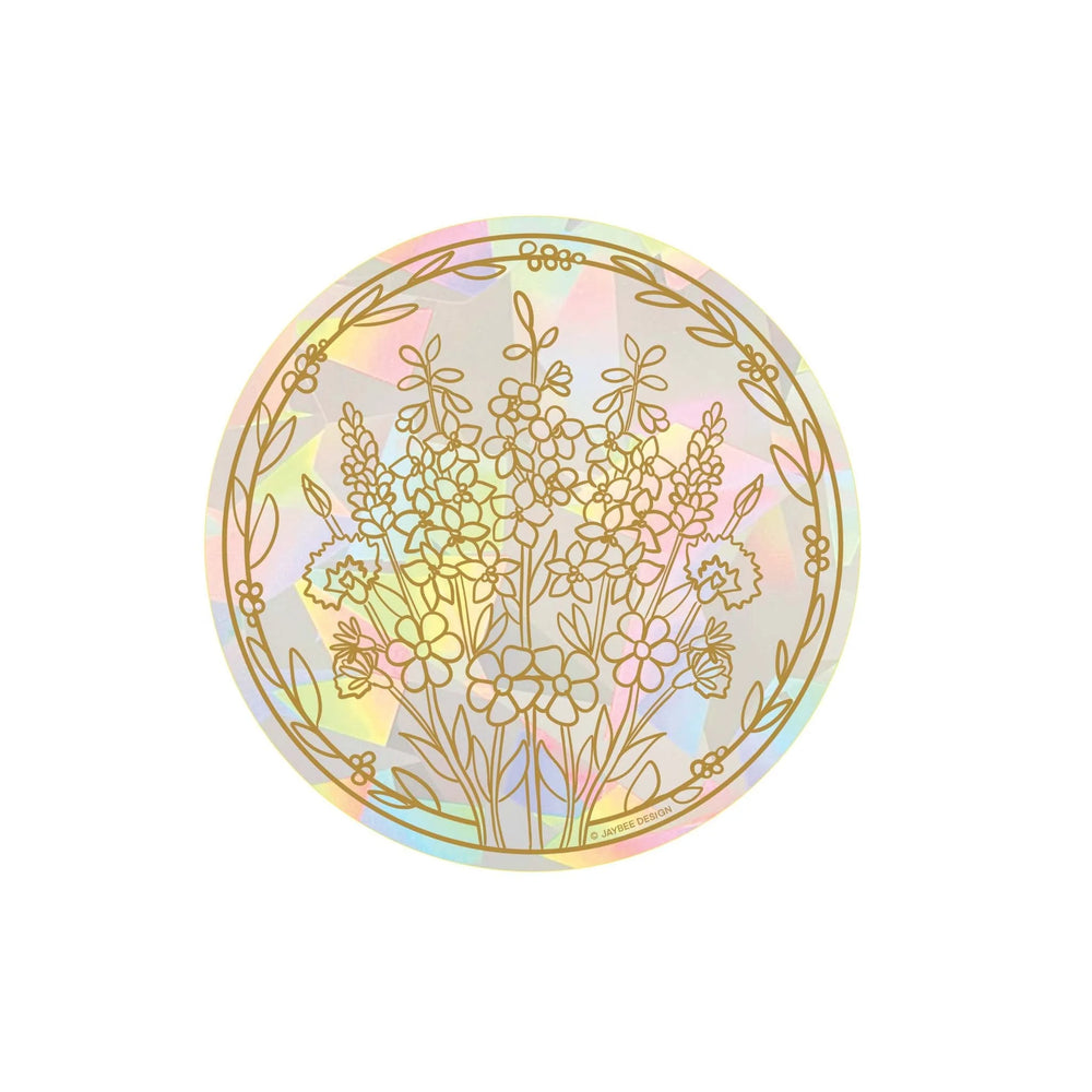 Wildflower Circle Sun Catcher